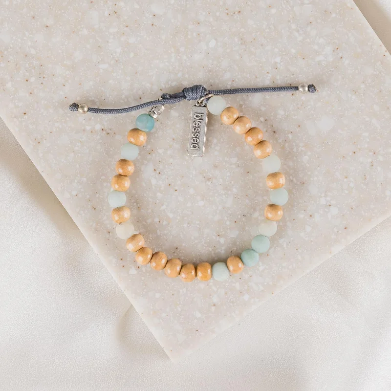 Spike motif bracelet-California Blessings Bracelet - Giving Back to World Wildlife Fund