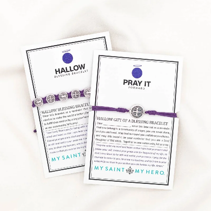 Tide-wave bracelet-The HALLOW Bracelet EMERGENCY NOVENA