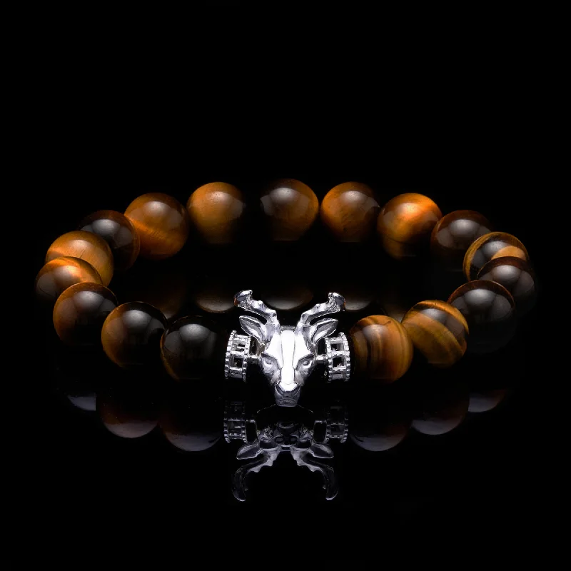 Vivid gem bracelet-The Bucks Head| Deer Bracelets