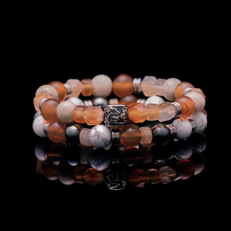 Leafy cluster bracelet-The Harvest - Stack Bracelets For Men