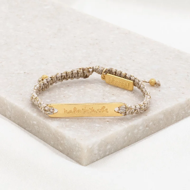 Radiant citrine bracelet-Nada Te Turbe Bracelet