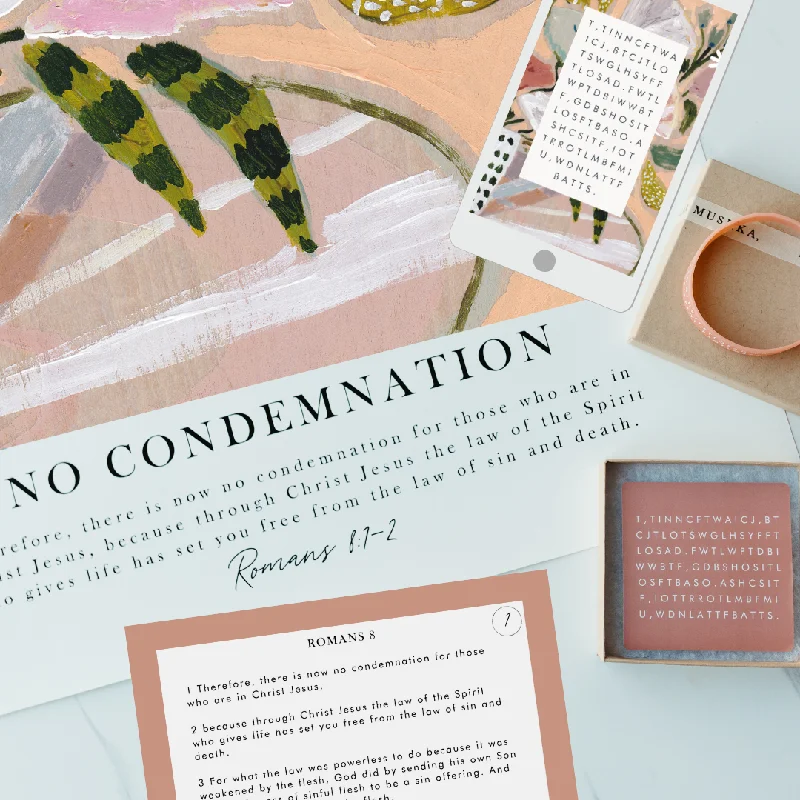 Slim-band bracelet-Romans 8 Memorization Collective | Subscription | Month 3