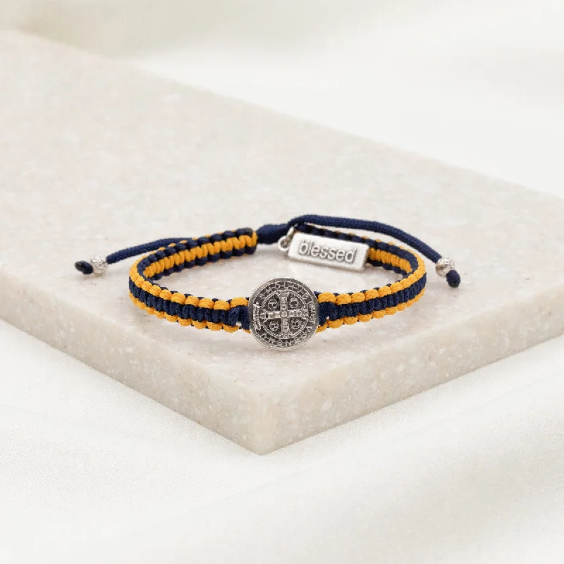 Thick pave bracelet-School Spirit Blessing Bracelets