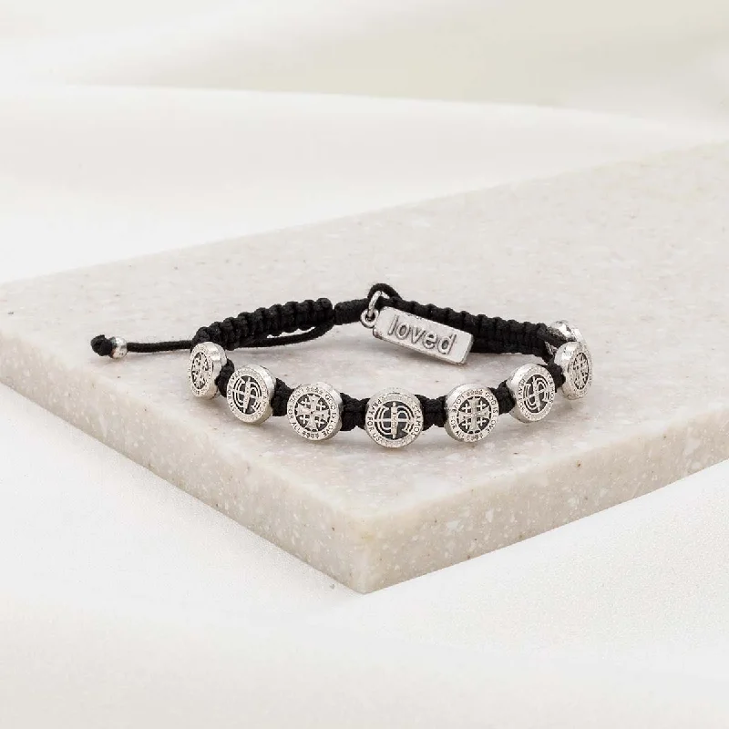 Wispy silver bracelet-Share the Love - St. Amos Love Bracelet