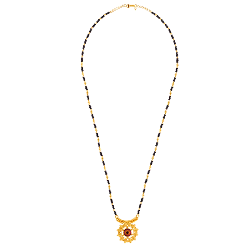 Pocked necklace-22k Yellow Gold Mangalsutra