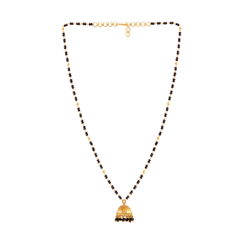 Antique topaz necklace-22KT (916) Yellow Gold  Mangalsutra For Women