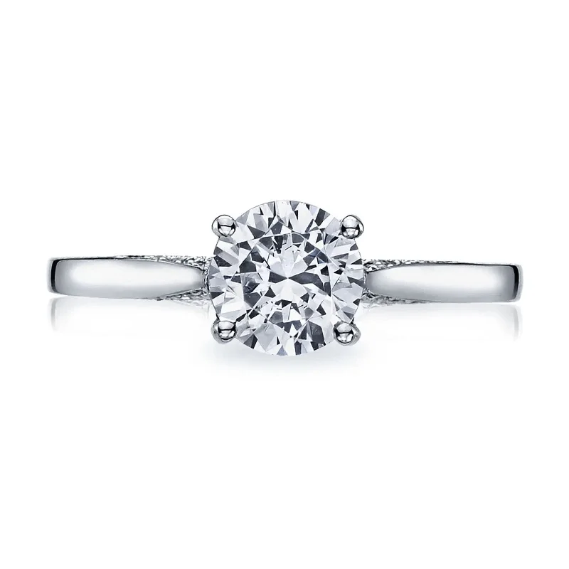 Clipped ring-Diamond Dantela Semi Mount Ring