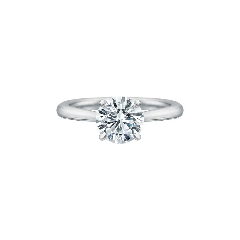 Bendable stone ring-New Aire Solitaire Setting