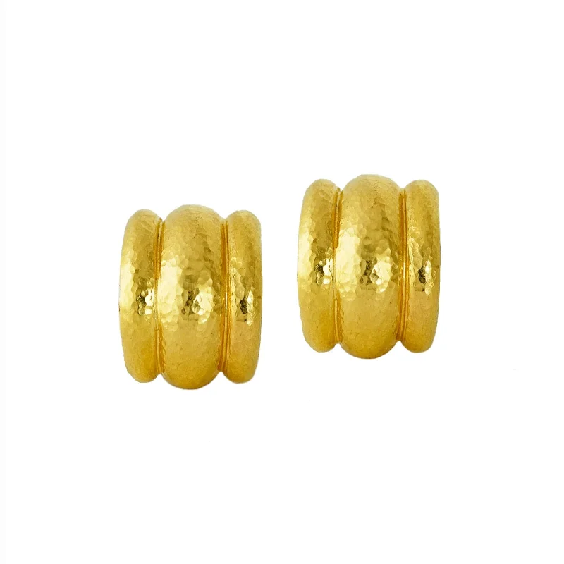 Thick pave earrings-'Amalfi' Earrings